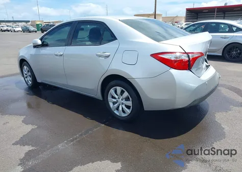 2015 Toyota Corolla Le/Le Plus/Le Premium из США, поврежденный, VIN 5YFBURHE4FP222878
